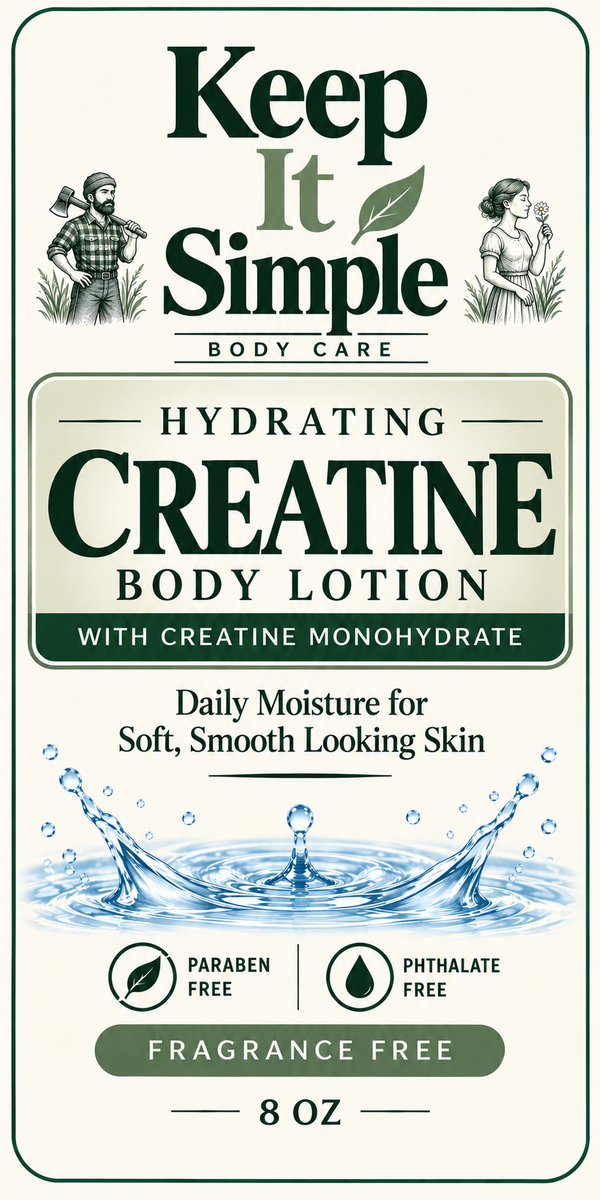 Hydrating Creatine Body Lotion –Fragrance-Free - Image 5